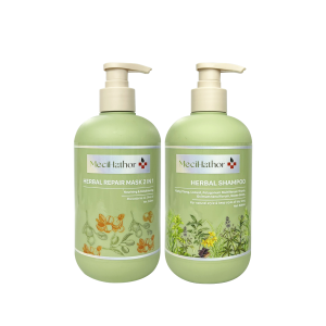 Bộ Gội Ủ Xả 2 trong 1 Tinh Dầu Thảo Mộc MECIHATHOR
