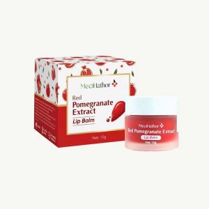 Son Dưỡng Lựu Đỏ Lip Balm – Dưỡng Ẩm, Mềm Mịn, Căng Bóng Môi MeciHathor 10G