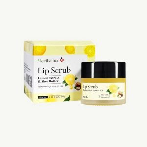 Tẩy Tế Bào Chết Môi Chanh Và Bơ Hạt Mỡ Lip Scrub MeciHathor 10G