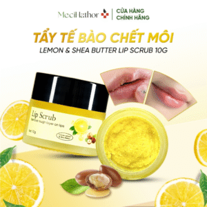 Tẩy Tế Bào Chết Môi Chanh Vàng Làm Sạch Da Chết Giảm Thâm Môi