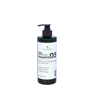 Dầu Gội Giảm Gàu Giảm Ngứa Da Đầu Hỗ Trợ Mọc Tóc Herbal Essential Oil Shampoo 05 MECIHATHOR 300ML